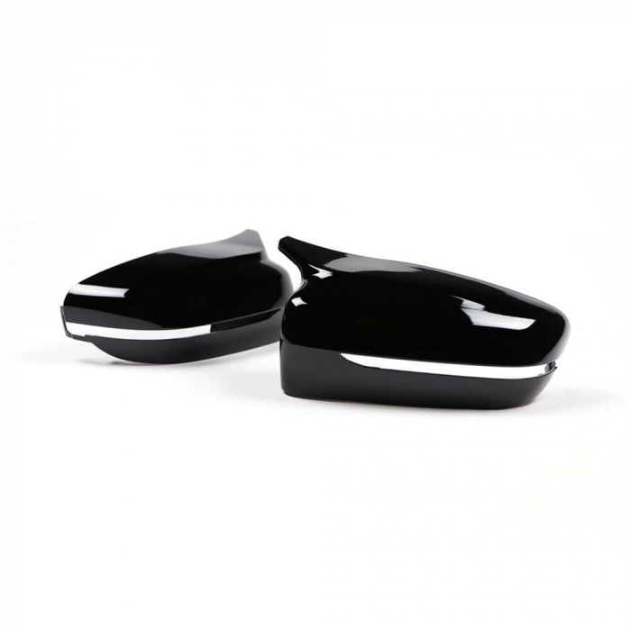 Capace oglinda tip BATMAN  BMW Seria 5 G30 (2017-2020) Piano Black [2]