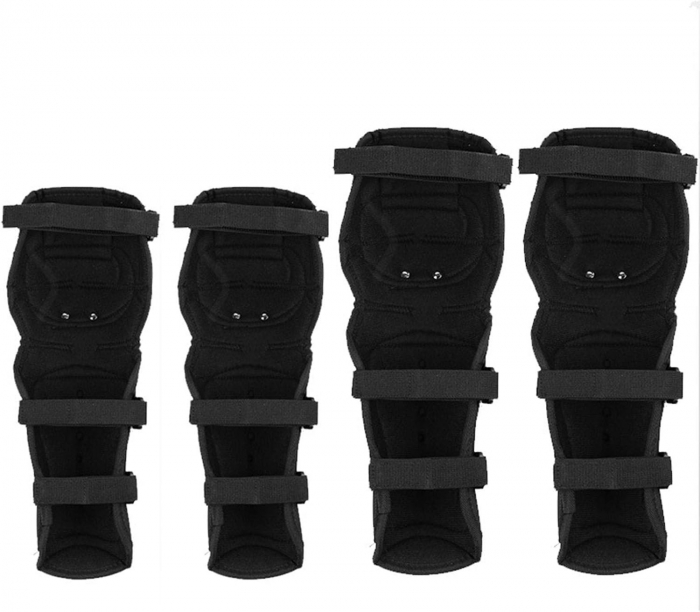 Set 4  Genunchiere și cotiere de protecție întărite pentru motocicletă [3]