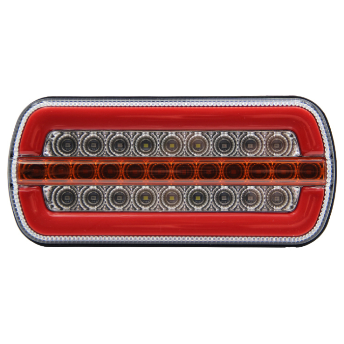 Set= lampi LED stop auto 4 functii NEON – stop, pozitie, semnal dinamic, marsarier, 12V/24V [2]