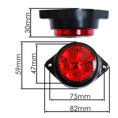 14 x 66 Lampa LED 24V Rosie [3]