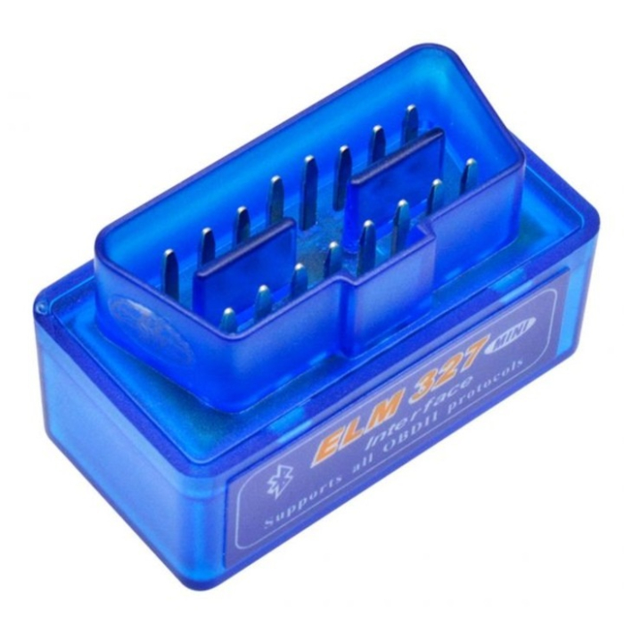 Interfata Diagnoza Auto OBD2 ELM327 Mini, Bluetooth, Scanner Auto, Citire si Stergere Erori, Albastru [4]
