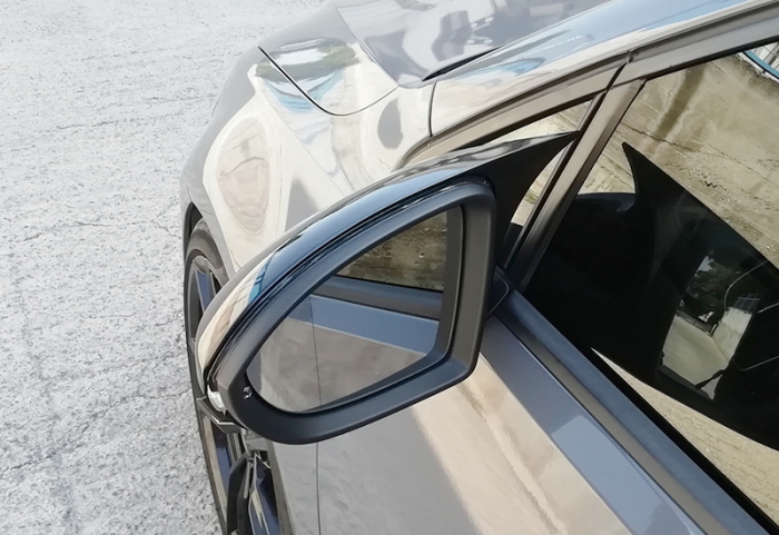 Capace oglinzi BATMAN compatibile Volkswagen Golf 7 (2012-2019) negru lucios [4]