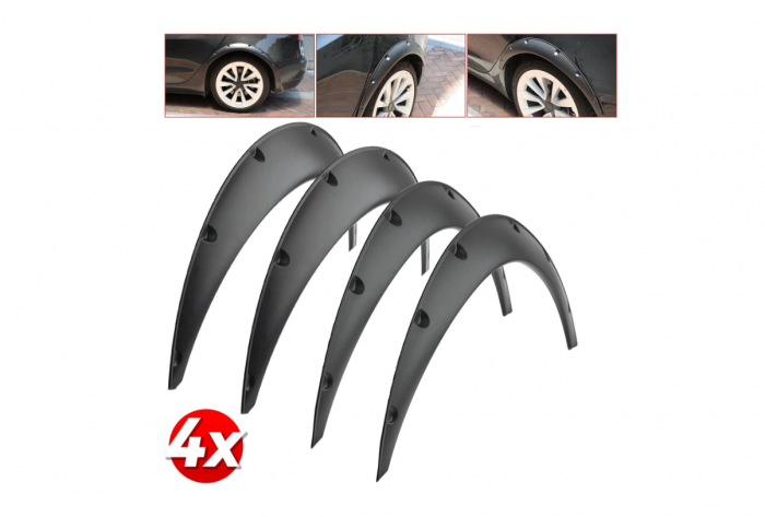 Set protectie aripi universale overfender negru (88,5 cm (L) x 34,6 cm (H) x 11,5 cm (l)) [2]