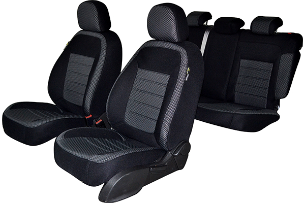 Set huse scaune dedicate VW TIGUAN 2016- 2022 (Bancheta fractionata + huse cotiere) [2]