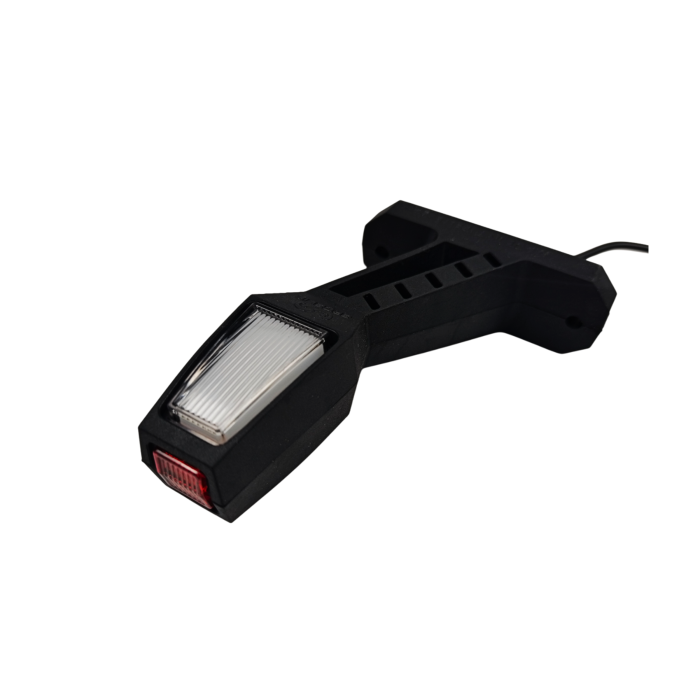 Set lumini de semnalizare cu claxon LED cu 3 poziții - Galben Alb Roșu 140 mm 12V-24V [4]