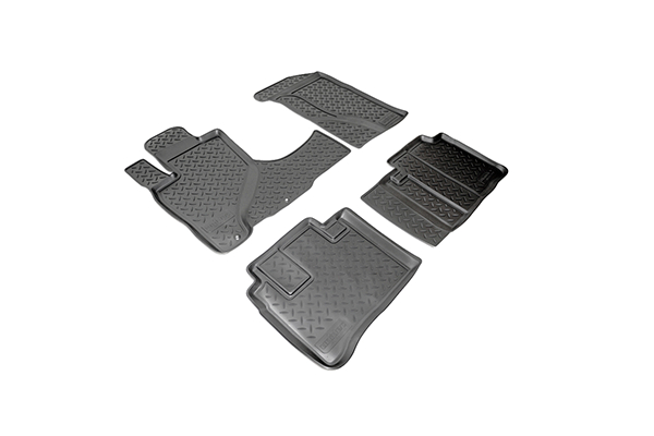 Covorase cauciuc tip tavita dedicate  HONDA CR-V (RD4;RD5) (2001-2007) (CUTIE AUTOMATA) [1]