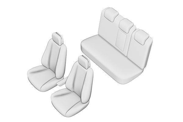 Set huse scaune dedicate Volkswagen Passat B8 Variant  2015-2018 [3]
