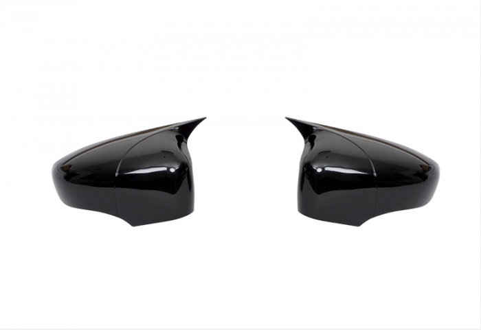 Capace oglinda tip BATMAN  RENAULT CAPTUR (2013-2019) negru lucios [4]