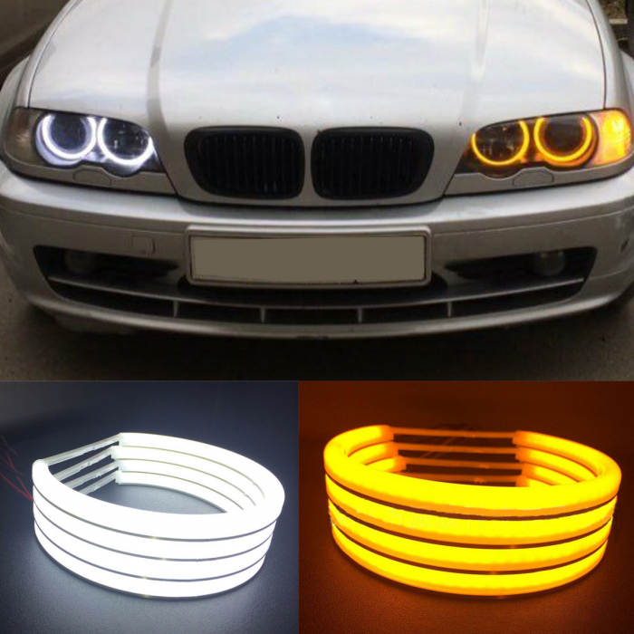 Angel Eyes COTTON compatibil BMW E90 fara lupa [3]