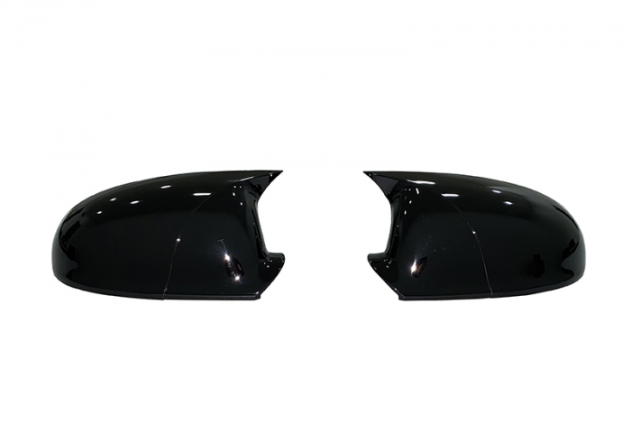 Capace oglinzi tip BATMAN  Volkswagen Jetta (2005-2010) negru lucios [2]