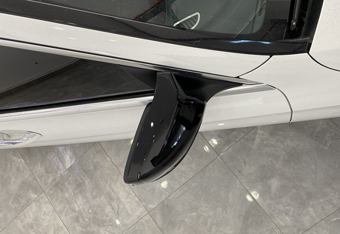 Capace oglinzi tip BATMAN  Mercedes Benz Seria C W205 (2015-2019)negru lucios [2]