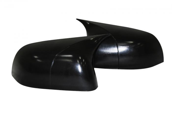 Capace oglinda tip BATMAN Dacia Logan 2009-2020 negru lucios [3]