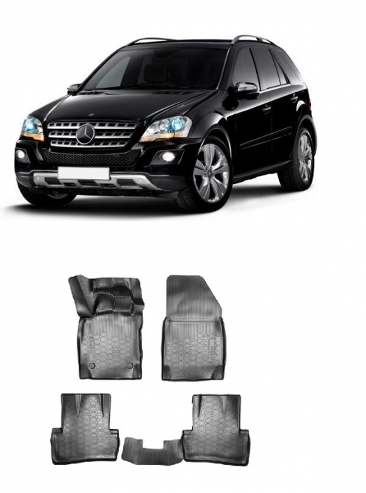 Covorase cauciuc tip tavita MERCEDES-BENZ M (W164) (2005-2011) [1]