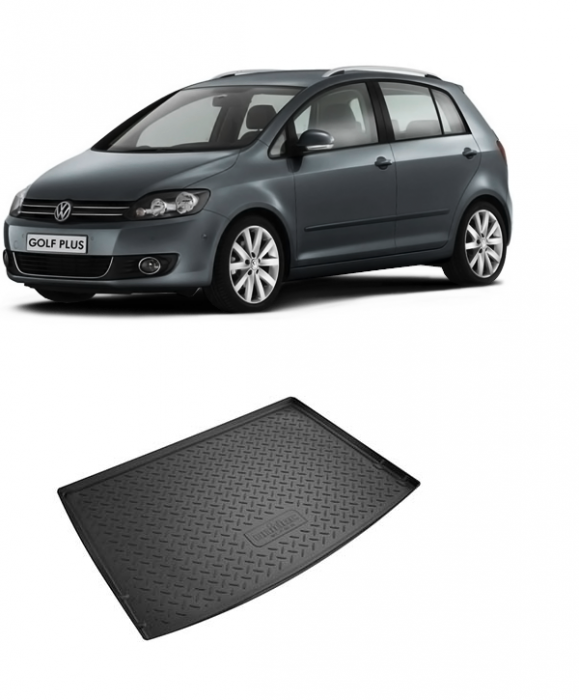 Covoras cauciuc protectie portbagaj VW Golf Plus (2009-2014) [1]