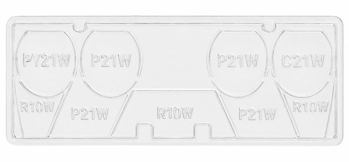 Set Stopuri spate stanga + dreapta pentru remorca si semiremorca, socluri PY21W/P21W/R10W, 420x140x80 mm [6]