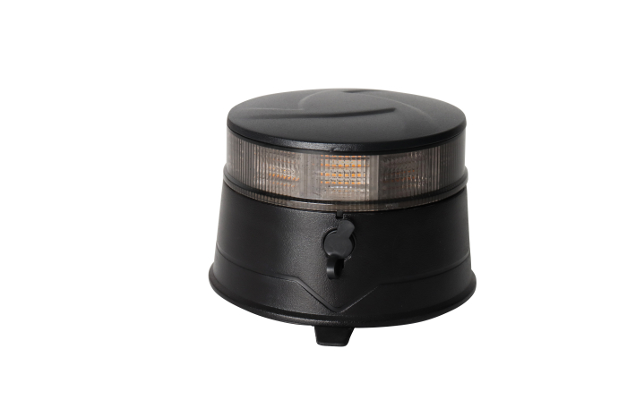 Girofar LED Stroboscopic Portocaliu Fumuriu, cu Baterie Li-Ion si Telecomanda, 36 LED, 19W, 12-24V, 7 Moduri, Magnetic cu Ventuza, E9, ECE R10, IP67 [5]