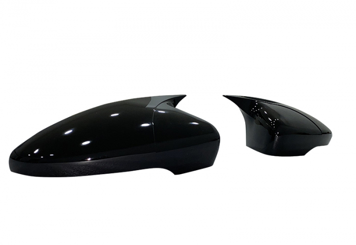 Capace oglinzi tip BATMAN  Volkswagen Passat  B7 (2011 - 2014) Negru Lucios [2]