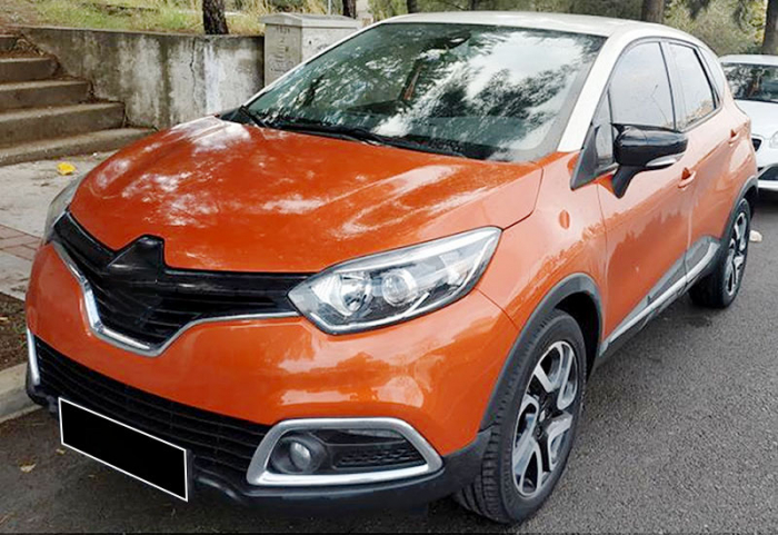 Capace oglinda tip BATMAN  RENAULT CAPTUR (2013-2019) negru lucios [1]