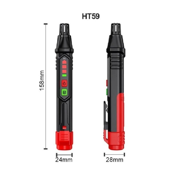 Detector Scurgeri Gaze HABOTEST HT59, Portabil Tip Stilou, Metan, GPL, Gaz Natural, Alarma Sonora si Luminoasa [5]