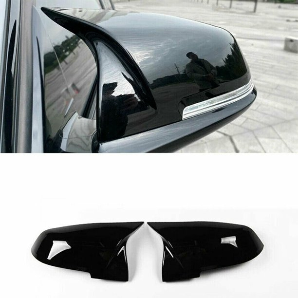 Capace oglinzi tip BATMAN  BMW Seria 1 F20  (2011 - 2019)  negru lucios  / piano black. [3]