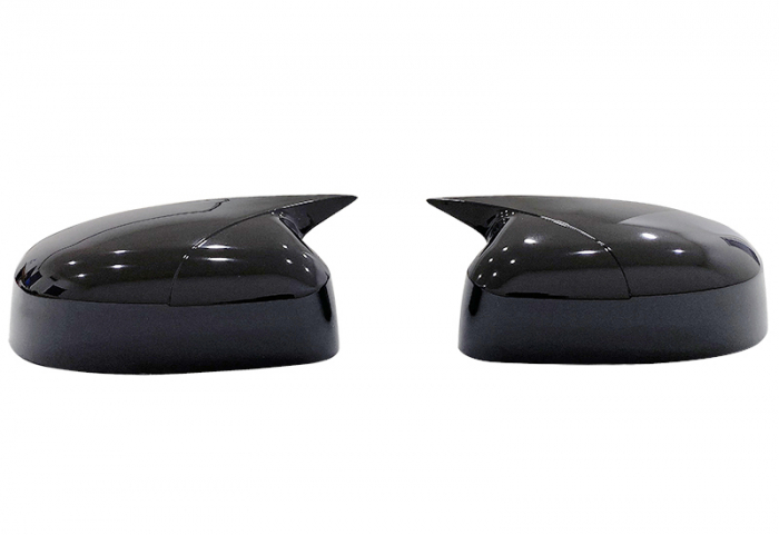 Set Capace oglinzi tip BATMAN Ford Focus (2011-2018) negru lucios [3]