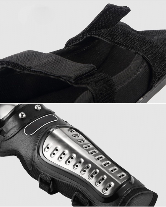 Set 4  Genunchiere și cotiere de protecție întărite pentru motocicletă [6]