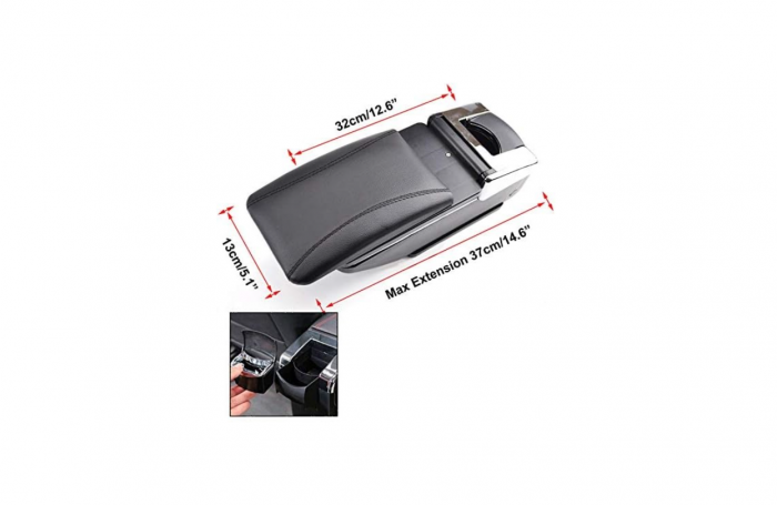 Cotiera auto piele ecologica  Dacia Duster 2 II 2017–2024- Negru [2]