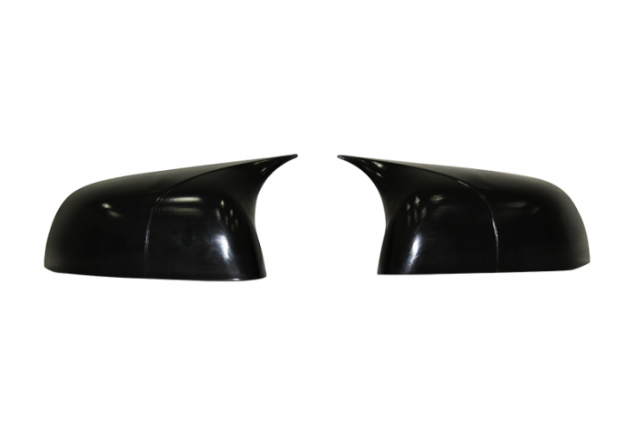 Capace oglinda tip BATMAN Dacia Logan 2009-2020 negru lucios [2]