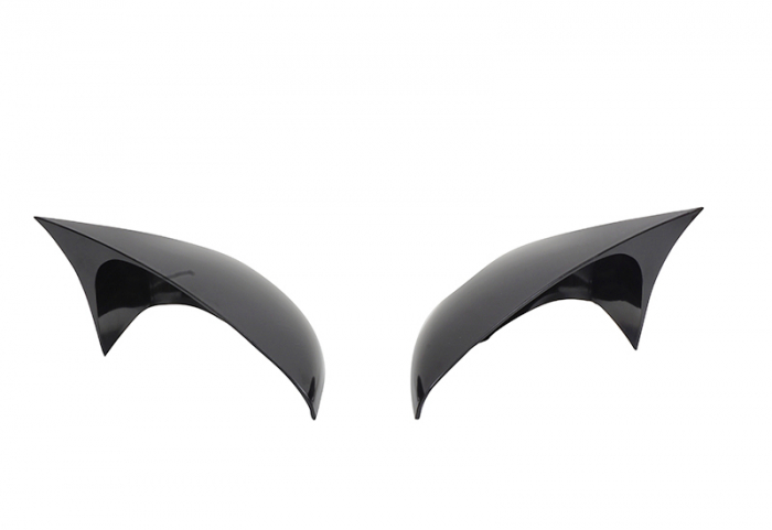 Capace oglinda tip BATMAN Ford Fiesta MK6 (2003-2017) negru lucios [3]