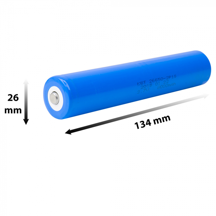 Acumulator 26650 PNI 420 3.7V 8000mAh pentru lanterne PNI Adventure F420 [4]