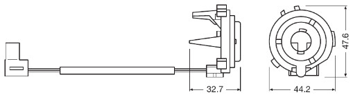 ADAPTOR BEC H7 LED VW OSRAM [3]
