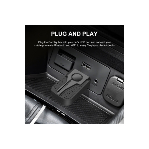 Adaptor wireless CarPlay si Android Auto 2 in 1 compatibil iOS si Android [3]