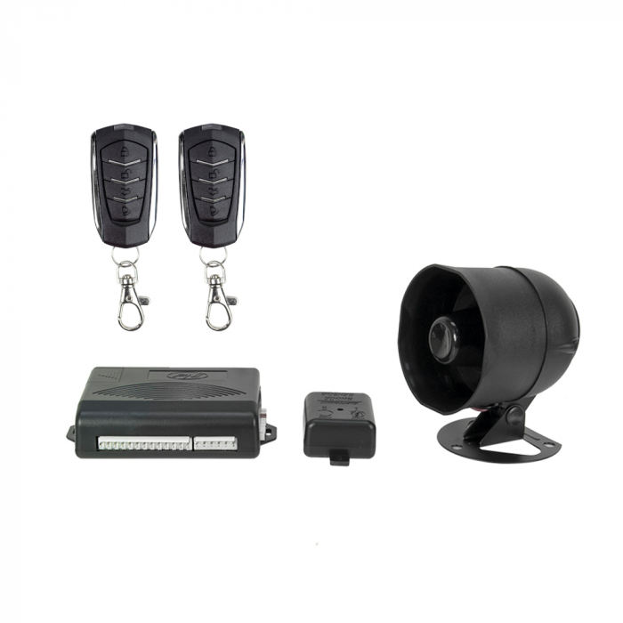 Alarma auto PNI OV288 cu 2 telecomenzi si modul inchidere centralizata [2]