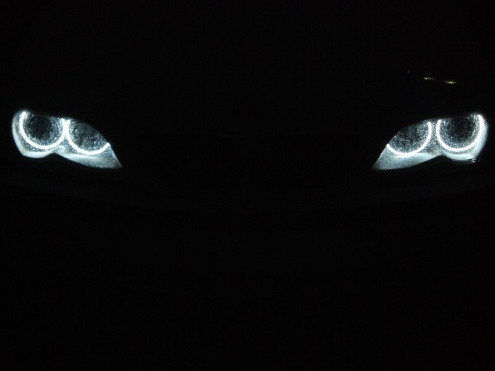 Angel Eyes CCFL compatibil BMW seria 3 E46 (far fara lupa) [4]