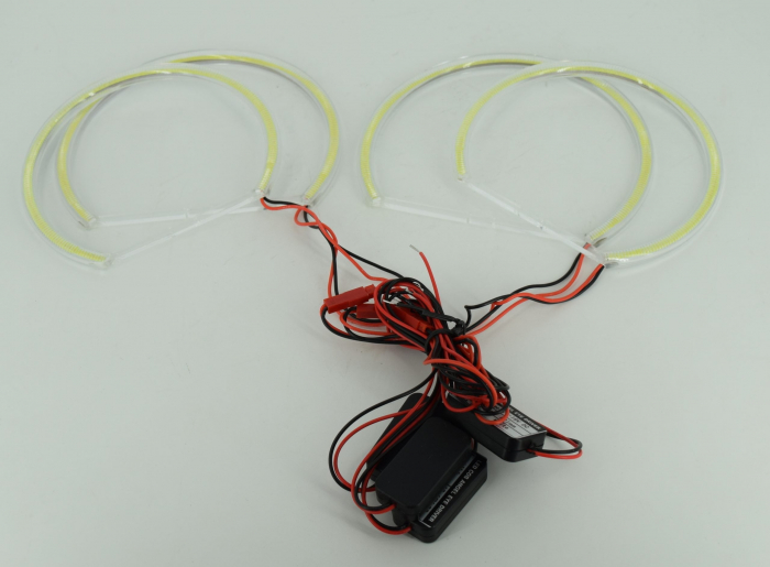 Angel Eyes COB compatibil BMW seria 3 E46 (far fara lupa) [3]