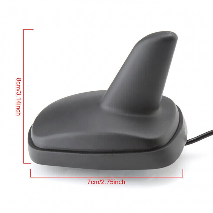 Antena auto AM/FM tip "aripă de rechin" cu bază integrată și conector MNO - compatibilă cu Opel și Vauxhall [5]