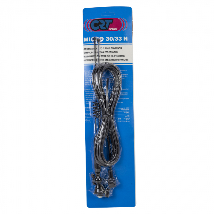 Antena CB CRT MICRO 30/33N 2BR, 26-28MHz, lungime 380 mm [6]