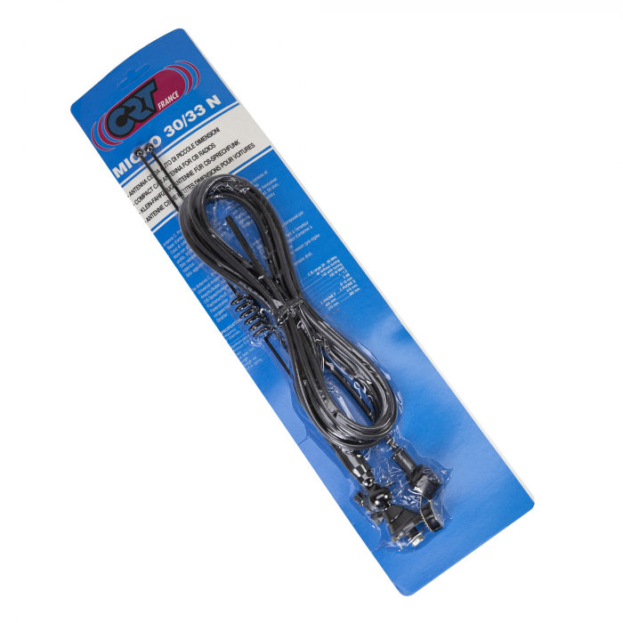 Antena CB CRT MICRO 30/33N 2BR, 26-28MHz, lungime 380 mm [5]