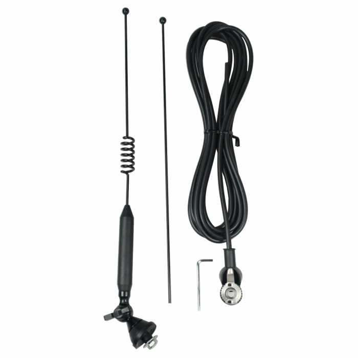 Antena CB CRT MICRO 30/33N 2BR, 26-28MHz, lungime 380 mm [3]