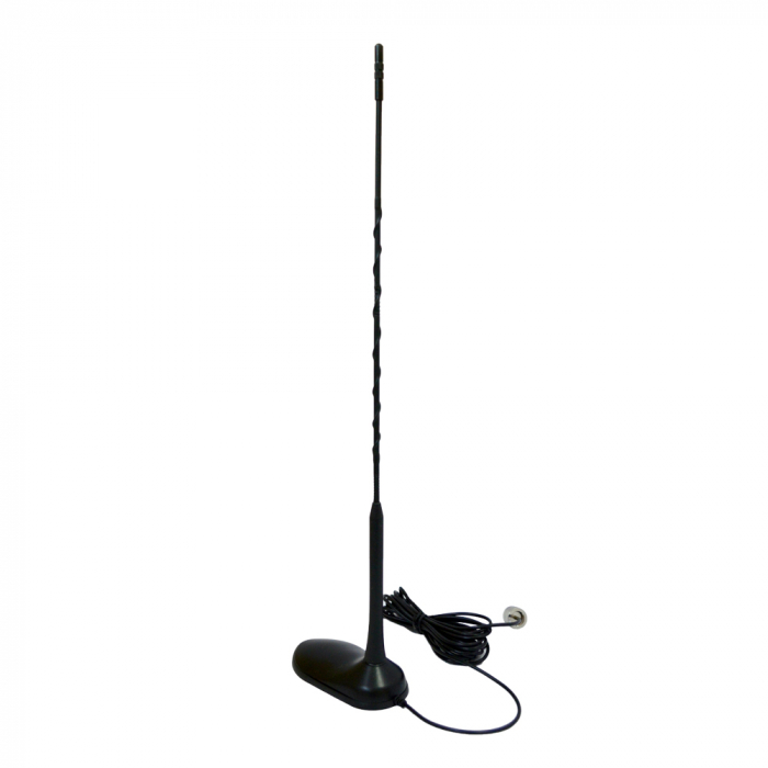 Antena CB PNI Extra 45, cu magnet inclus, lungime 45 cm, SWR 1.0, 26-30MHz, 150W, fibra de sticla [1]