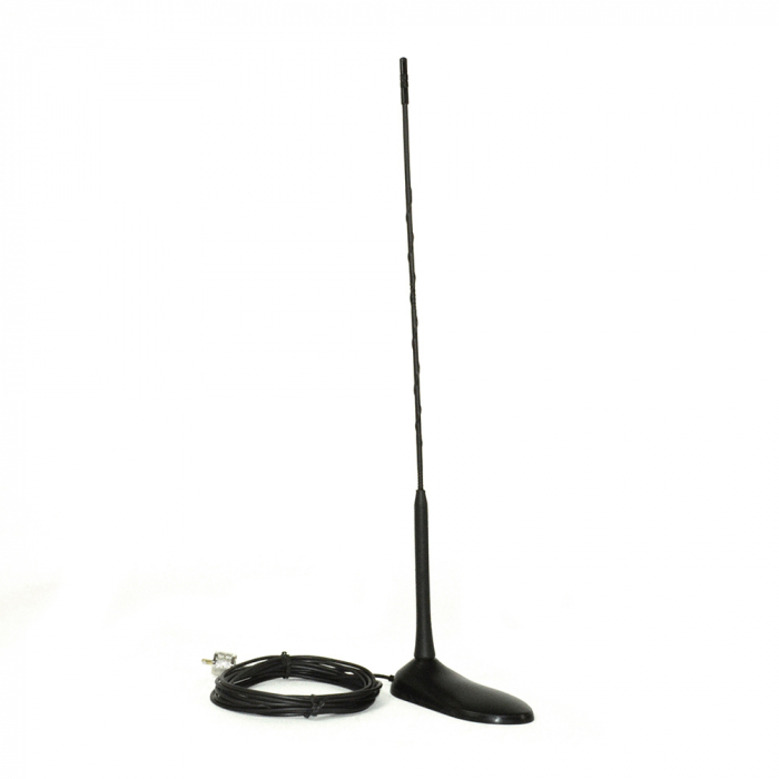 Antena cu magnet inclus, lungime 45 cm26-30MHz, 150W, fibra de sticla [5]