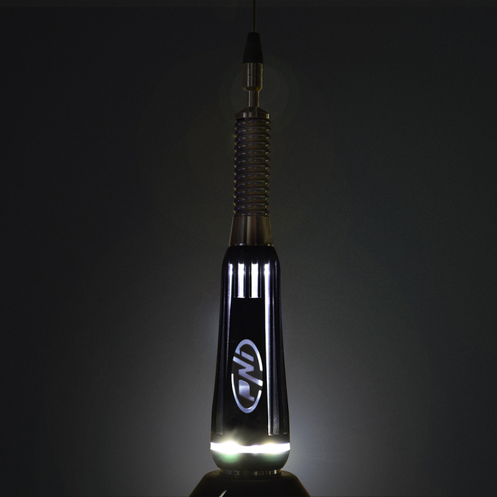 Antena CB PNI LED 2000 cu filet SO-239, lungime 90 cm, 26-28 MHz, 500 Watt, ilumineaza in timpul emisiei [5]