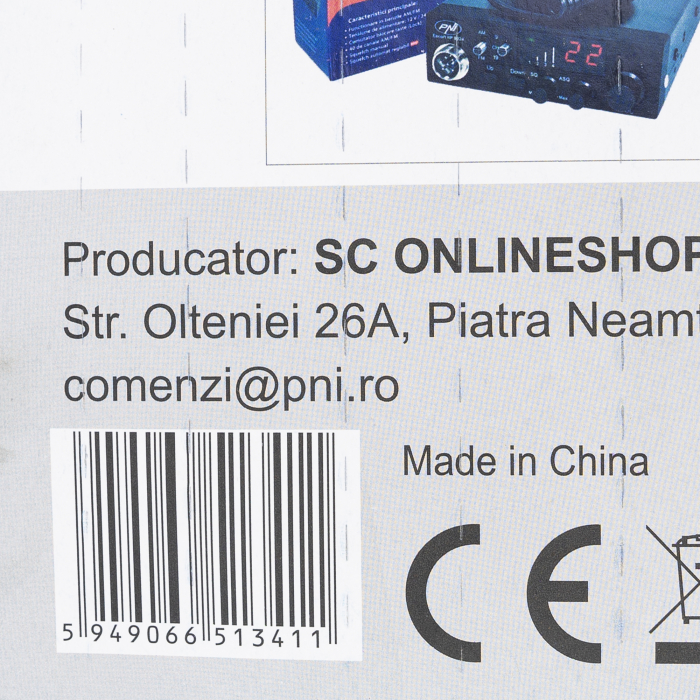 Antena CB PNI ML100, lungime 100 cm, 26-30MHz,250W, magnet 125mm inclus [7]