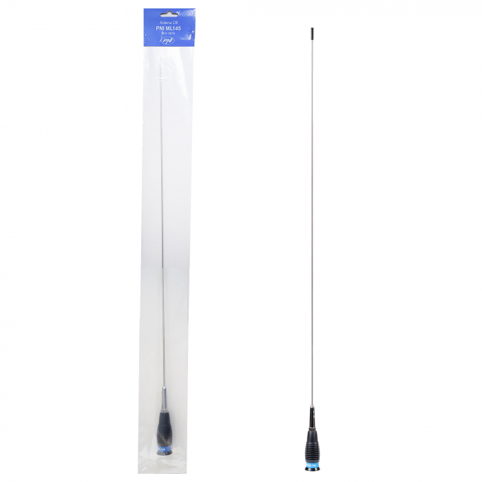 Antena CB PNI ML145, lungime 145 cm, 26- 28 MHz, 400W, fara cablu [8]