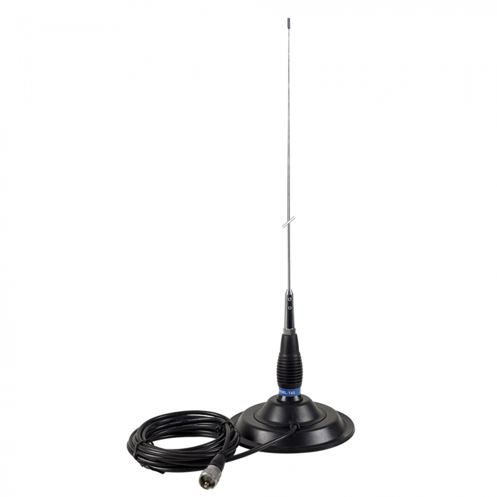 Antena CB PNI ML145 lungime 145 cm si magnet inclus PNI 145/PL [1]