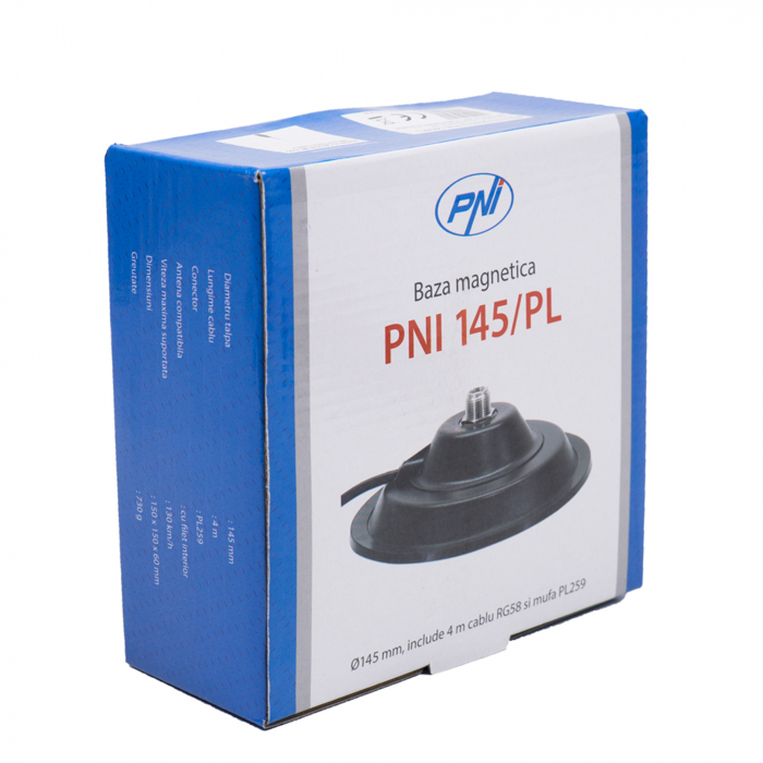 Antena CB PNI ML145 lungime 145 cm si magnet inclus PNI 145/PL [6]