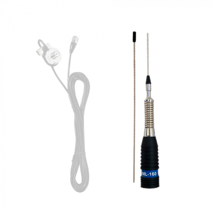 Antena CB PNI ML160, lungime 145 cm, 26-30MHz, 600W, fara cablu [3]