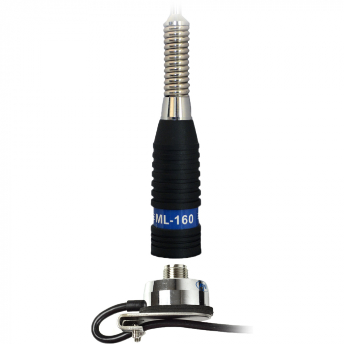 Antena CB PNI ML160 lungime 145 cm cu Suport T941 cu cablu [4]