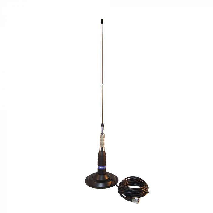 Antena CB PNI ML160, lungime 155 cm, 26-30MHz, magnet 145 mm inclus [2]