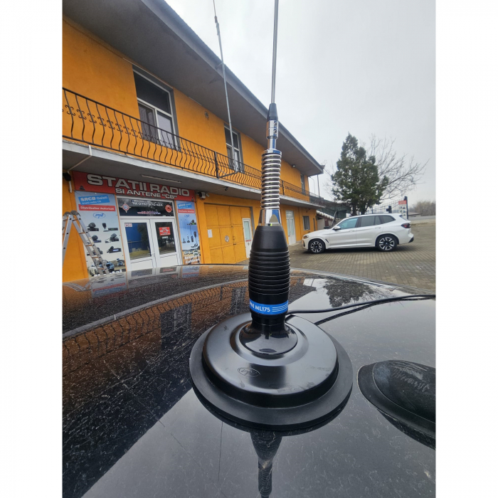 Antena CB PNI ML175 lungime 165 cm, 26-30 MHz, 1000 W, fara cablu [10]